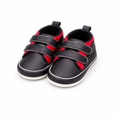 Comfortable Velcro Shoes for Little Feet - Black