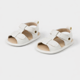 Mini Angel Strap Sandals - White
