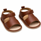 Little Luxe Classic Brown Sandals