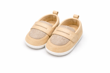 Infant Classic Tan & Cream Fabric Loafers