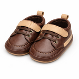 Classic Brown Baby Loafers with Soft Sole