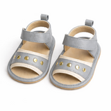 Little Diva Grey Comfort Sandals