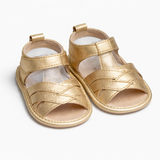 Golden Glow Baby Sandals