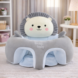 LION FLOOR SEAT - GRAY