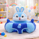 RABBIT FLOOR SEAT - BLUE