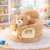 ROUND CARTOON SOFA - LIGHT BROWN