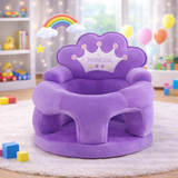CROWN ROUND SOFA - PURPLE