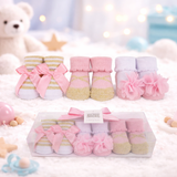 Baby 3-Pcs Booties Gift Set
