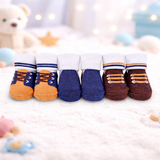 Baby 3-Pcs Booties Gift Set