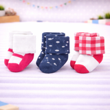 Infant Pack Of 3 Baby Socks - 0 TO 12 MONTH