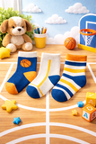 Infant Pack Of 3 Baby Socks - 0 TO 12 MONTH