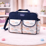 Large Size Baby/Mother Bags Collection - Navy Blue