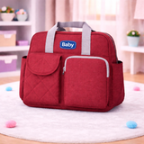 Large Size Baby/Mother Bags Collection - Red