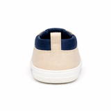 Stylish Beige & Navy Sneakers for Your Little One