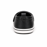 Infant Stylish Black & Grey Tweed Loafers