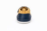 Classic Navy & Tan Baby Shoes – Soft & Stylish