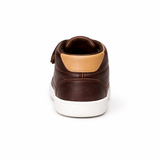 Stylish Baby Boy Soft Shoes – Comfortable & Trendy - Dark Brown & Light Beige Combination