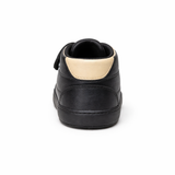 Stylish Baby Boy Soft Shoes – Comfortable & Trendy - Black & Cream Combination