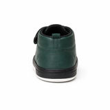 Premium Baby Boy Lace-Up Soft Shoes – Stylish & Comfortable - Dark Green & Black
