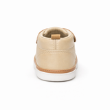 Premium Baby Boy Lace-Up Soft Shoes – Stylish & Comfortable - Beige & Light Brown (Tan)