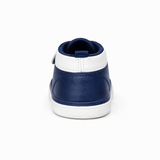 Premium Baby Boy Lace-Up Soft Shoes – Stylish & Comfortable - Navy Blue & White