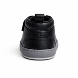 Classic Black Baby Shoes – Lace Style