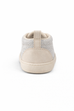 Soft Knit Baby Shoes – Premium Comfort Wear - Beige & Light Grey