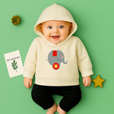 Cheerful Elephant Hoodie