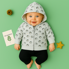 Frosty Penguin Zip Hoodie