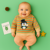 Jolly Penguin Stripes Set
