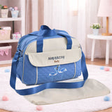 Multi function Mother Bag with Changing Sheet - Royal Blue