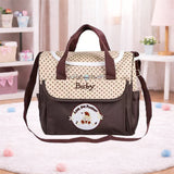 Multi function Mother Bag - Brown