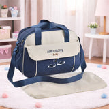 Multi function Mother Bag with Changing Sheet - Blue