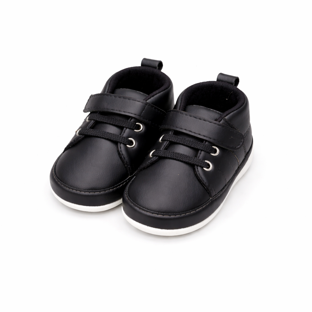 Smart & Durable Shoes for Your Little Champion - Black