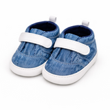 Classic Denim Blue Baby Shoes – Casual & Comfortable