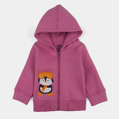 Happy Penguin Pink Hoodie