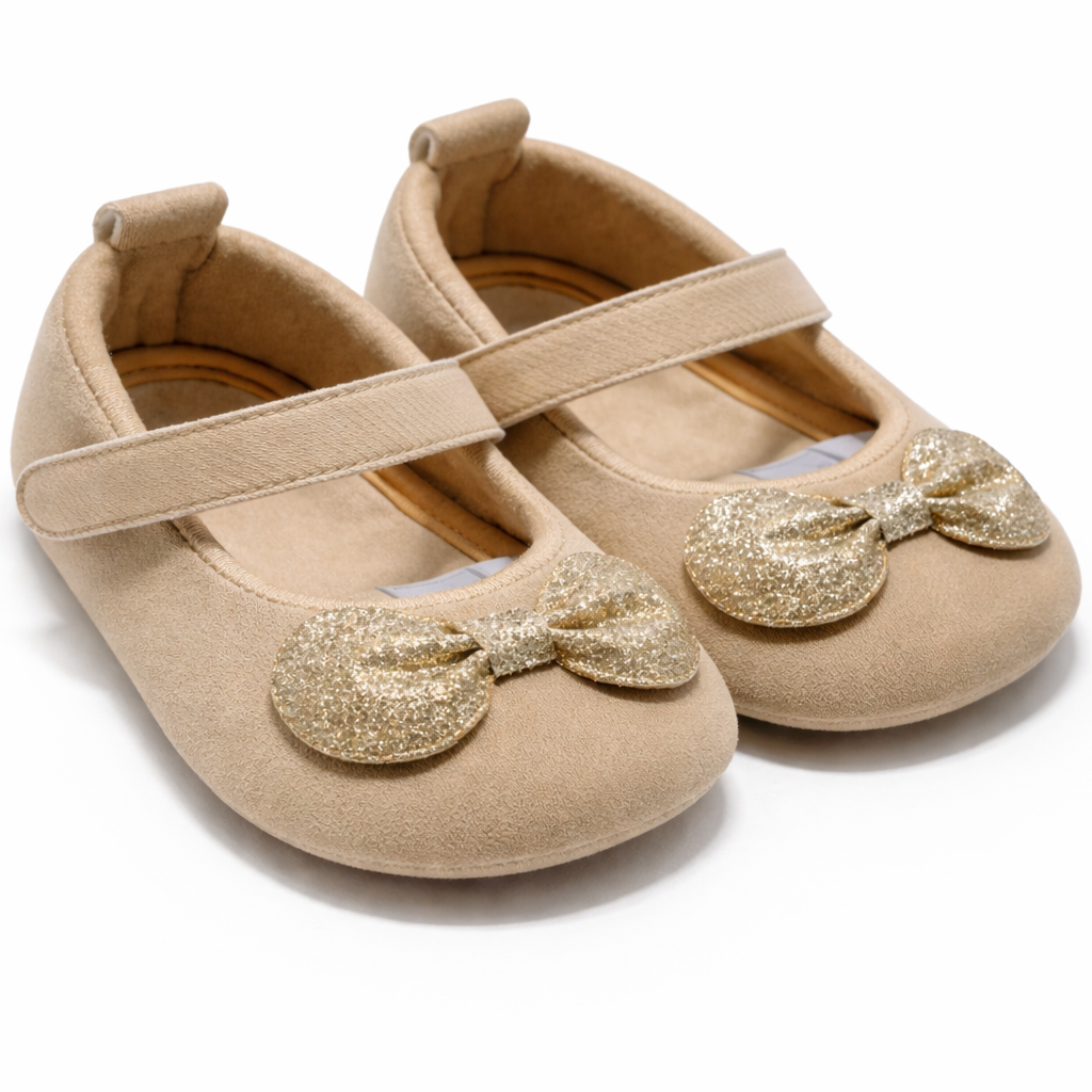 Baby Girl Bow Party Shoes – Elegant Style