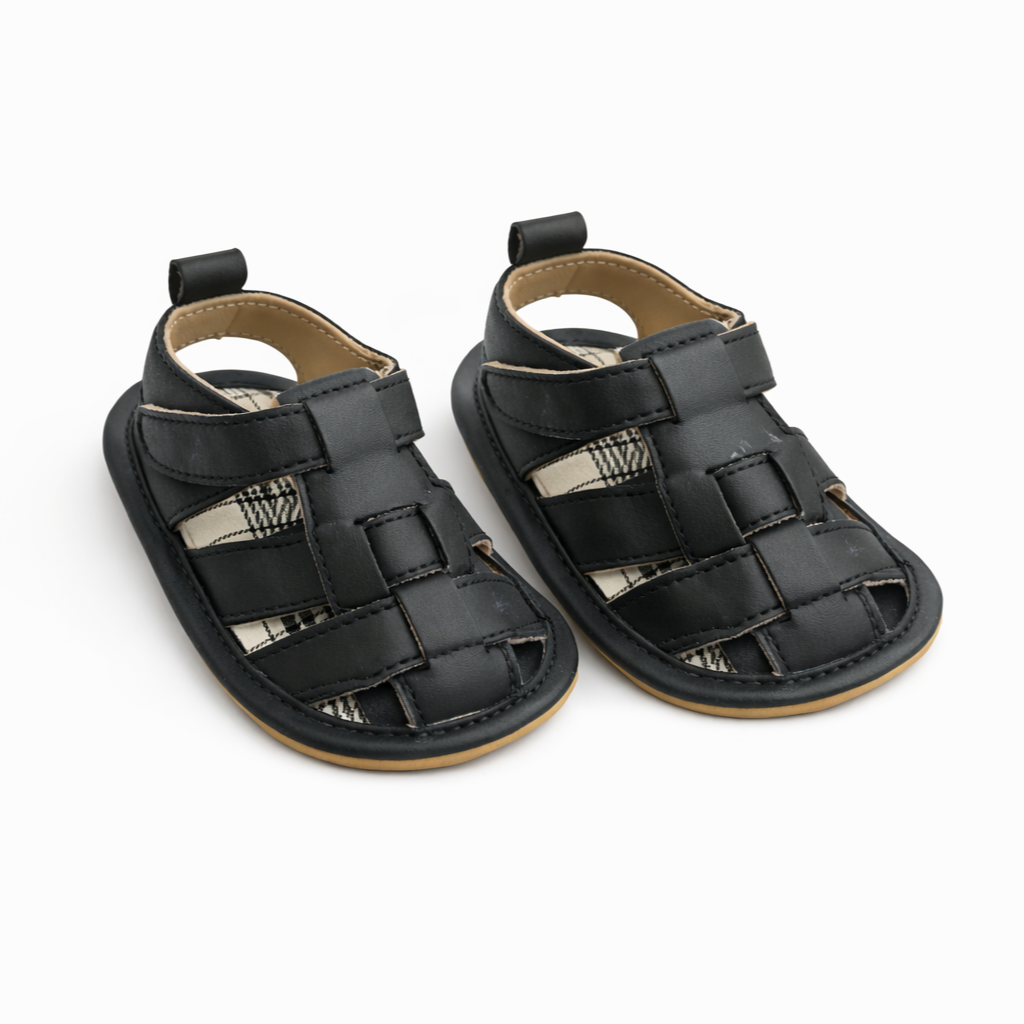 Little Champ Classic Sandals - Black