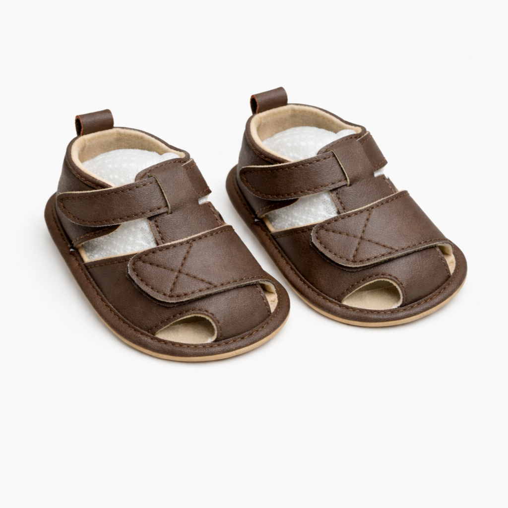 TinyWave Summer Sandals - Brown