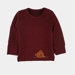 Snuggle Bear Quilted Top