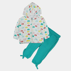 Happy Elephant Hoodie Set