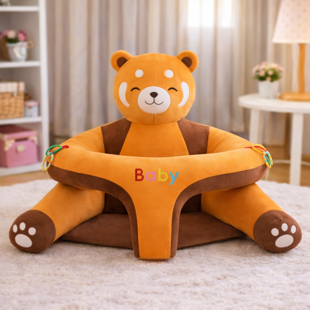 Sit, Smile & Play – Baby Comfort Seat - Brown