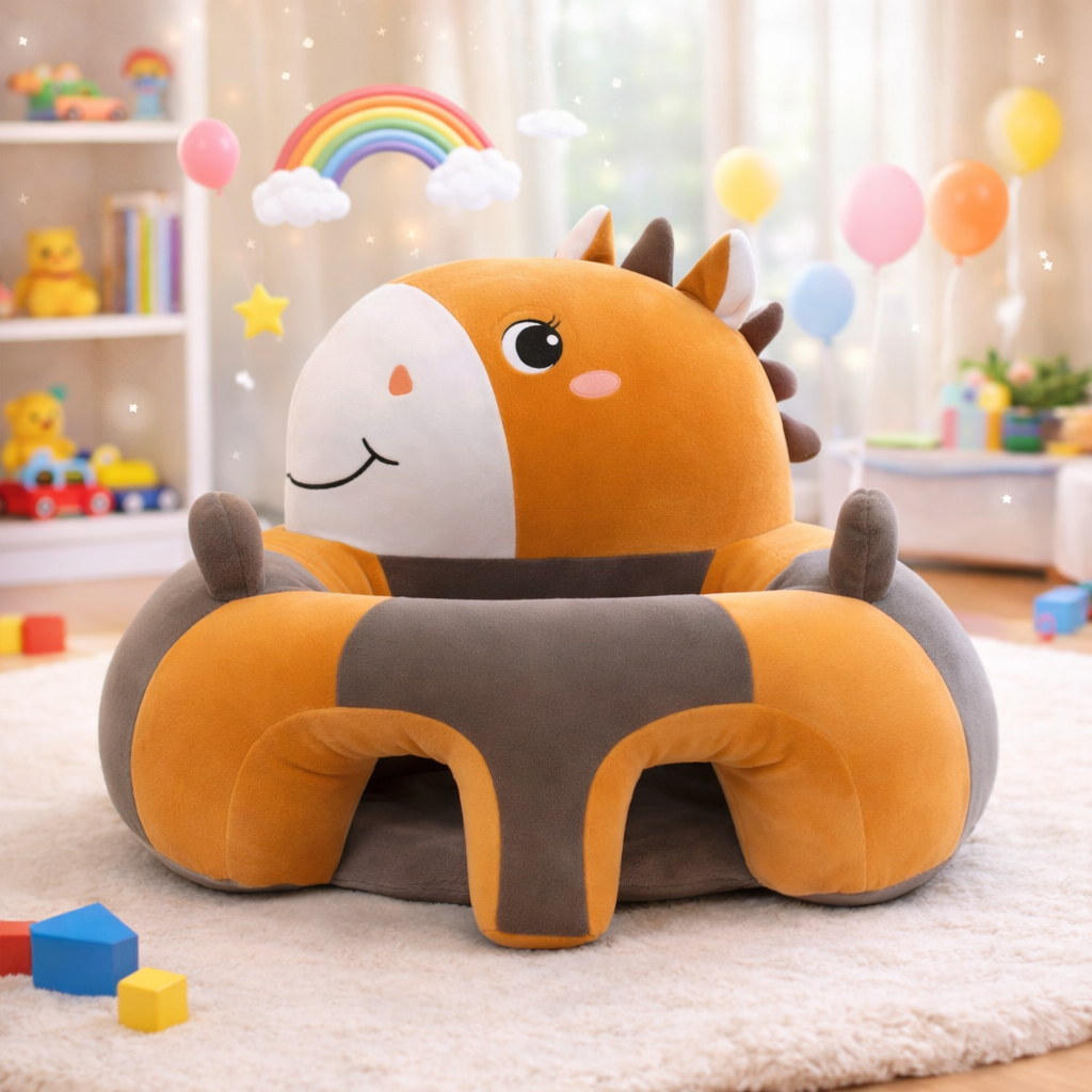 GIRAFFE FLOOR SEAT - BROWN