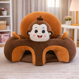 MONKEY FLOOR SEAT	- BROWN