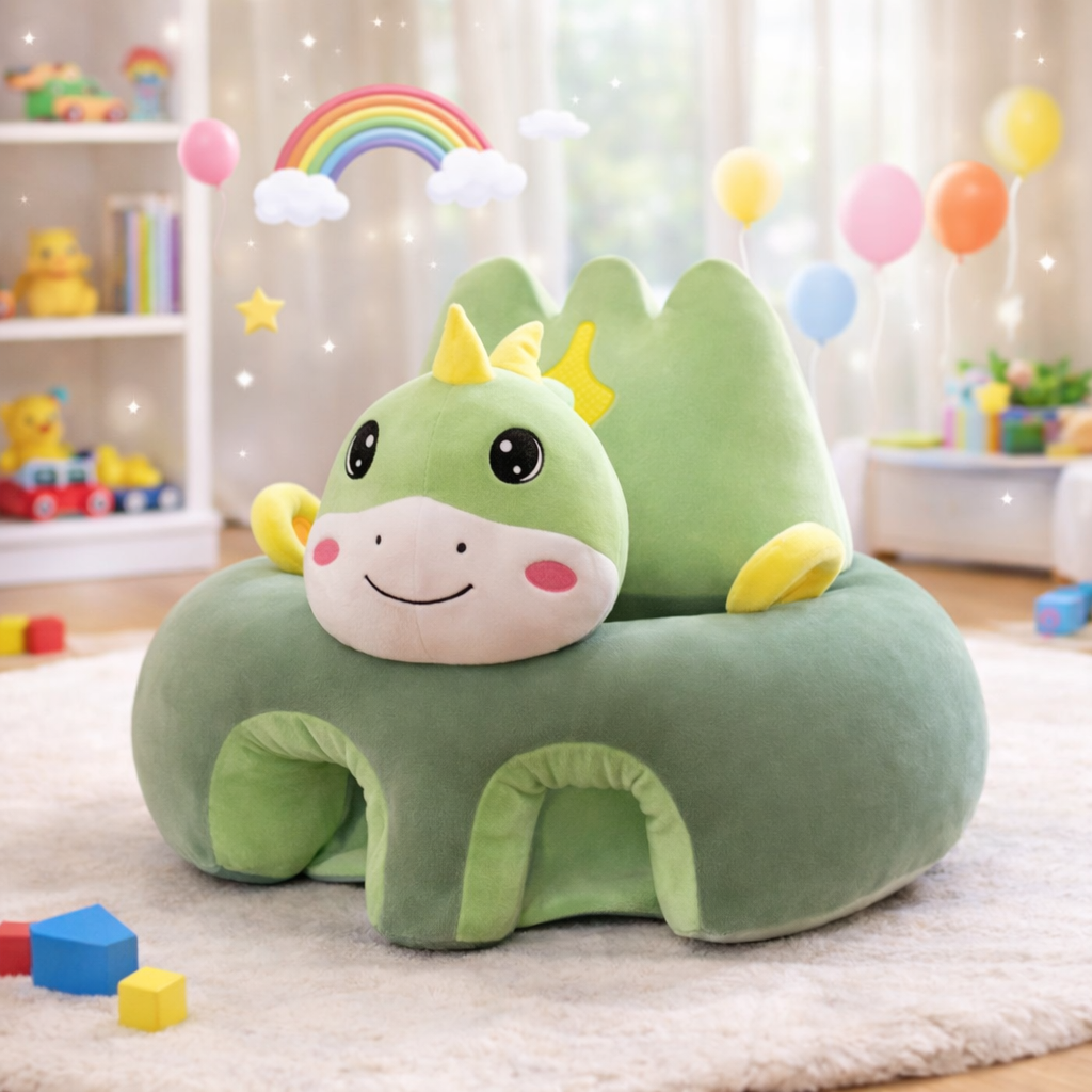CARTOON FLOOR SEAT - GREEN