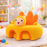 CARTOON FLOOR SEAT - YELLOW