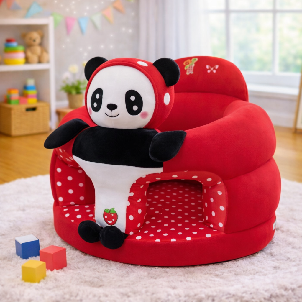 ROUND CARTOON SOFA - RED