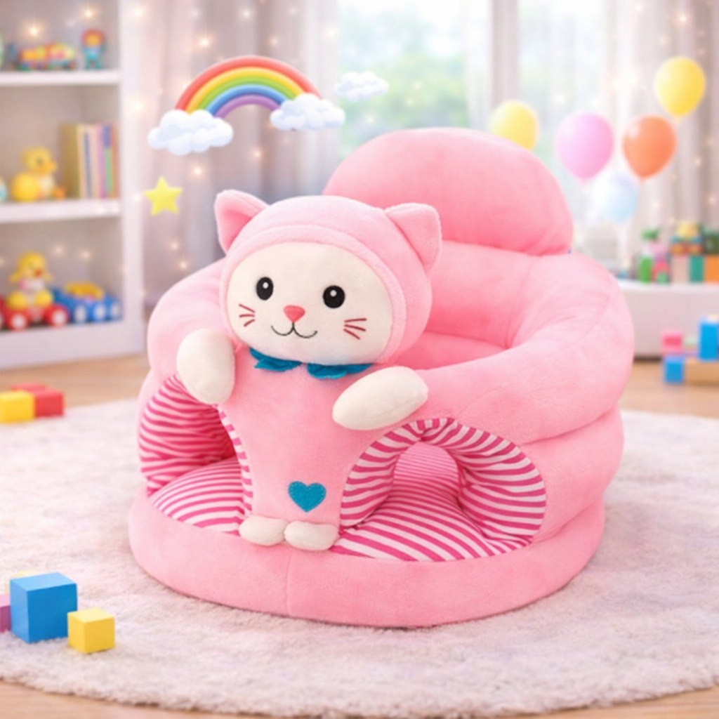 ROUND CARTOON SOFA - KITTY