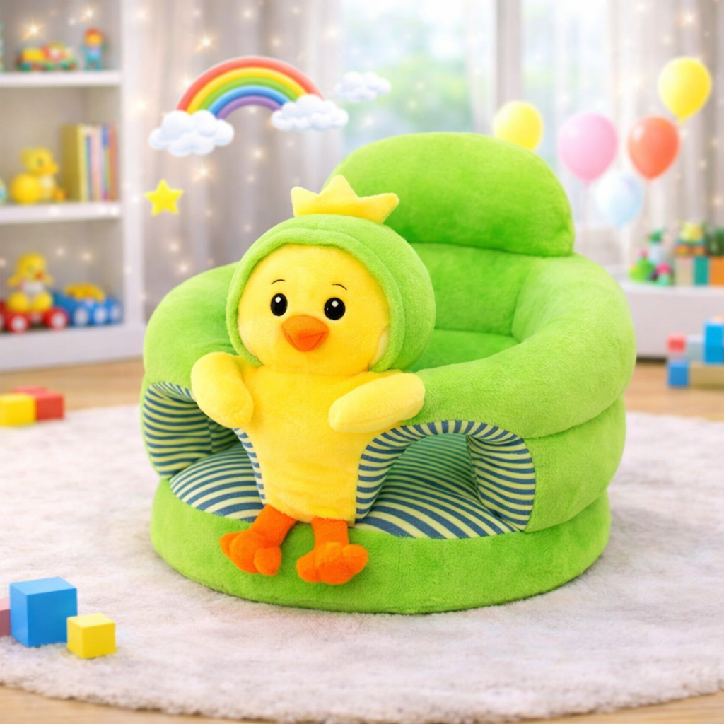 ROUND CARTOON SOFA - GREEN