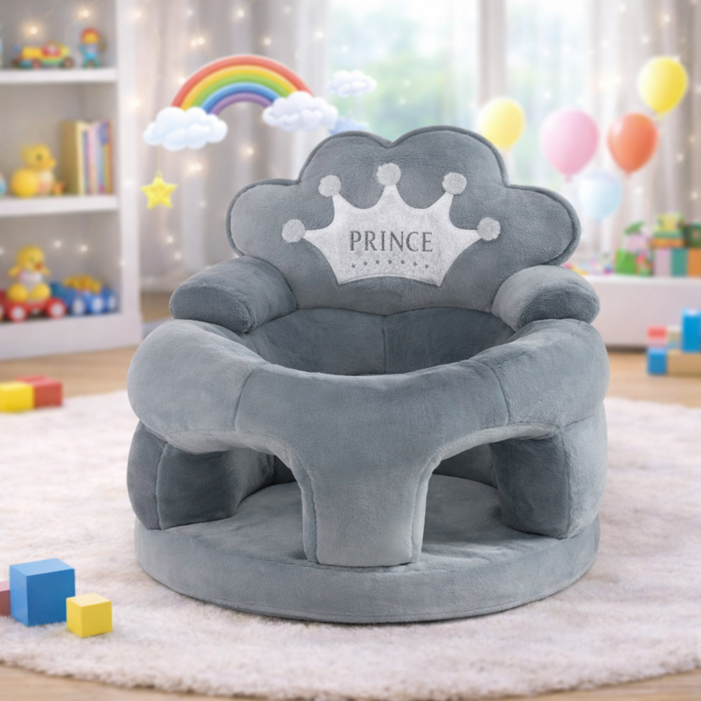 CROWN ROUND SOFA - GRAY